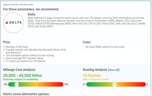 PointsForTrips.com screenshot 1
