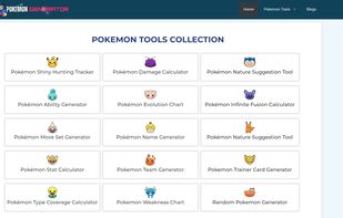 Pokemongenerators screenshot 1