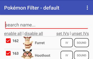 PokéTrack screenshot 1