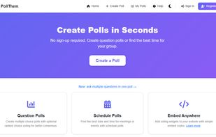 Create A Poll