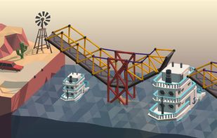 Poly Bridge screenshot 1