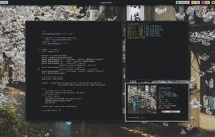 Polybar screenshot 1