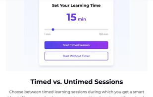 Timed vs Untimed Session