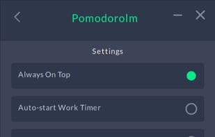 Pomodorolm screenshot 3