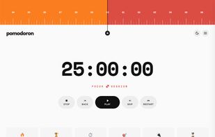 pomodoro timer light mode