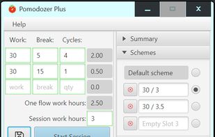 Pomodozer Plus screenshot 2
