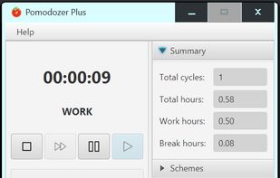 Pomodozer Plus screenshot 3