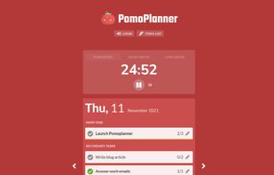 PomoPlanner.app screenshot 1