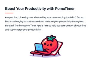 PomoTimer.io screenshot 1