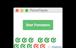 PomoTrackr screenshot 1