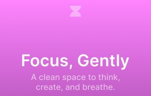 Focus, Gently
A clean space to think, create, and breathe.