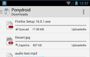 Ponydroid screenshot 1