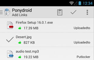 Ponydroid screenshot 2