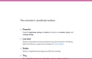 Theanimator’sJavaScripttoolbox.