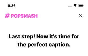 A caption template based on the rules and settings you've selected.