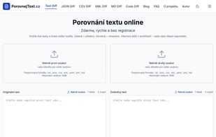 PorovnejText screenshot 1