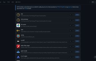 Games category page