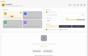 Main UI (Light) – isti workflow u light temi
“Same fast batch workflow in Light mode — ideal for long editing sessions and clean visibility.”
