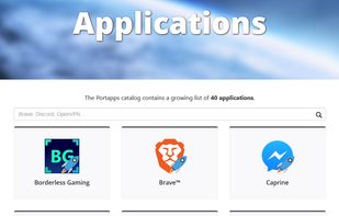 Portapps screenshot 1