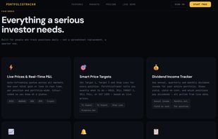 PortfolioTrackr screenshot 1