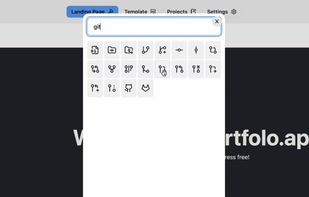 Portfolo screenshot 1