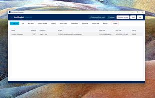 PoshRocket Scheduler screenshot 1