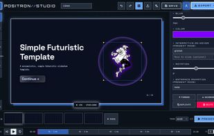 Positron Studio screenshot 1