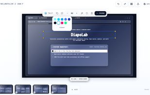 DiapoLab screenshot 1