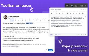 Post Formatter screenshot 1