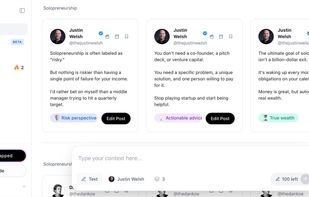 Content Creation Interface
