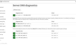 Poste.io screenshot 3