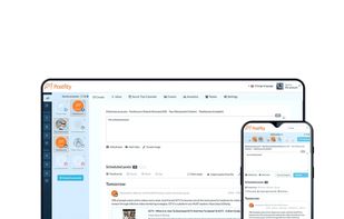 Social media scheduling app