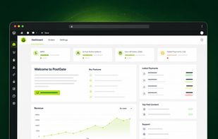 Track recurring revenue, active subscriptions, one-time sales, failed payments, recent transactions, and top-performing premium content from one streamlined WordPress dashboard.