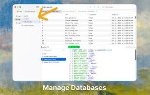 PostgresGUI screenshot 2