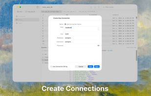 PostgresGUI screenshot 1