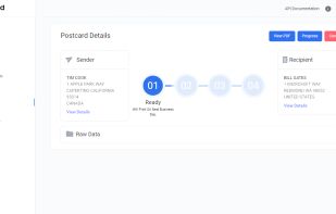 Get detailed insight into the progress of your postcard orders over time. Send triggered and highly personalized postcards to your customers with PostGrid's Print & Mail API according to your preferences and business needs.