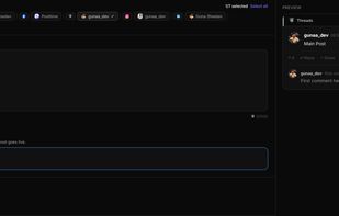 Posthive screenshot 2