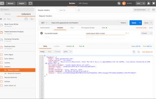Postman screenshot 1