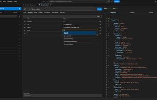 Postmate Client request builder in VS Code with dynamic environment variables