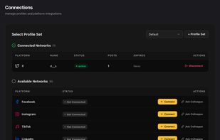 Connect your account