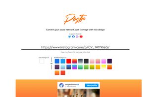 Postr.me screenshot 1