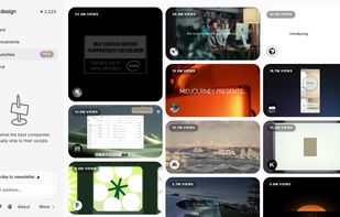Top Launches view for researching high-performing social media launch posts.
