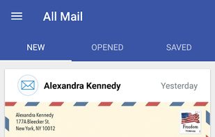 PostScan Mail screenshot 2