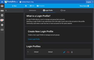 Login profiles