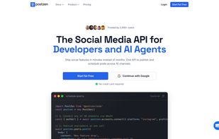 Home page.