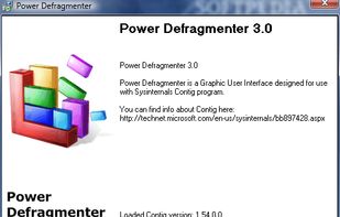 Power Defragmenter screenshot 1