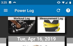 Power Log screenshot 1