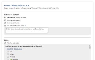 PowerDeleteSuite screenshot 1