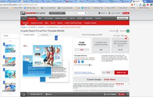 PoweredTemplate.com PowerPoint Template page