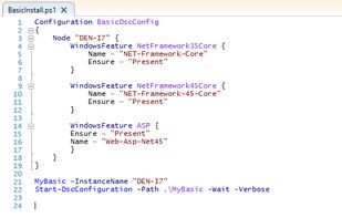 PowerShell DSC screenshot 1